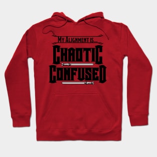 My Alignment is Chaotic Confused (Light Colors) Hoodie